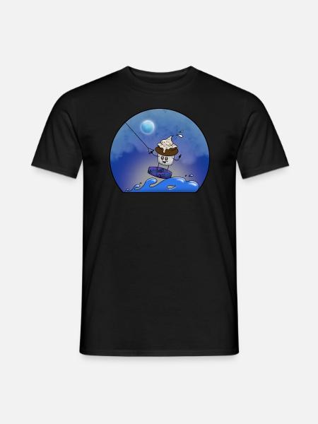 Wake n' Bake Night - Men's T-Shirt - black