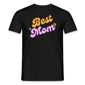 Best Mom - Männer T-Shirt - Schwarz - Vorne - AI Model Male 178 light (178cm)