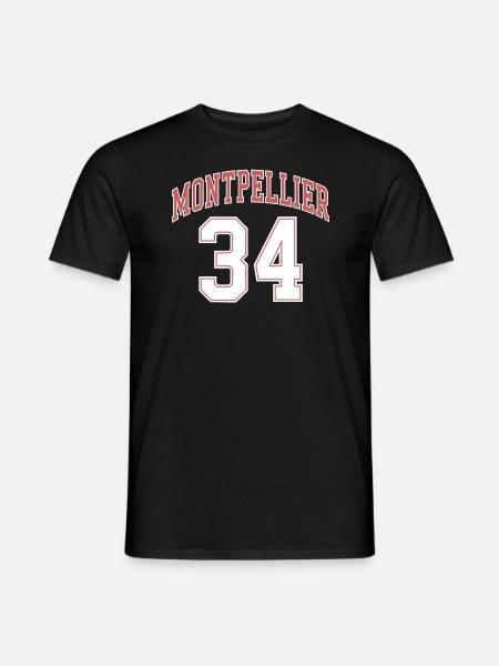 Montpellier 34 - T-shirt homme - noir