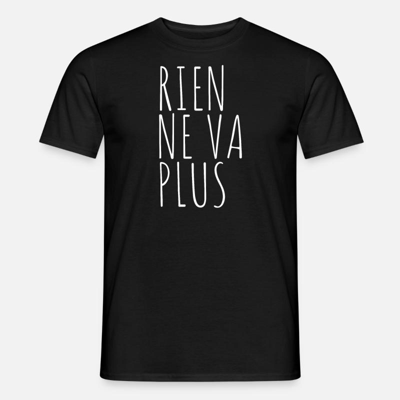rien ne va plus - Männer T-Shirt - Schwarz