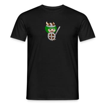 Norwegen Troll Wikinger Expedition Urlaub Reise - Männer T-Shirt - Schwarz - Vorne - AI Model Male 178 light (178cm)