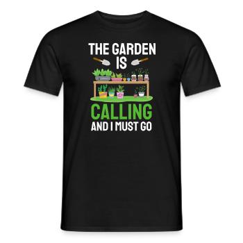 Cadeau de jardinier paysagiste drôle - T-shirt homme - noir - Devant - AI Model Male 178 light (178cm)