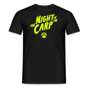 The Night of the Carp - Titel - Männer T-Shirt - Schwarz - Vorne - AI Model Male 178 light (178cm)