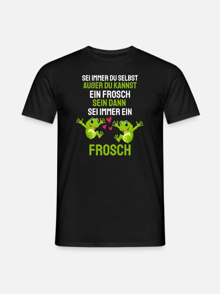 Killerwal Tierliebhaber Geschenk Lustiges Wal - Männer T-Shirt - Schwarz