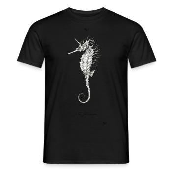 Sea unicorn - Men's T-Shirt - black - Front - AI Model Male 178 light (178cm)