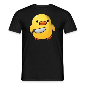 Bad Chick - Men's T-Shirt - black - Front - AI Model Male 178 light (178cm)
