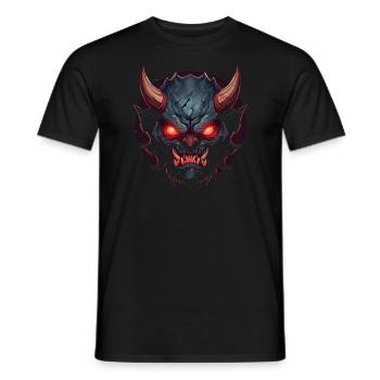 Monster Monster Demon Devil Vampire Guhl Zombie - T-shirt homme - noir - Devant - AI Model Male 178 light (178cm)