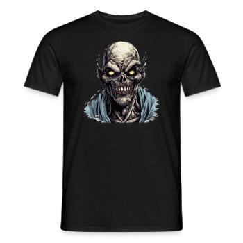 Monster Monster Demon Devil Vampire Guhl Zombie - T-shirt homme - noir - Devant - AI Model Male 178 light (178cm)