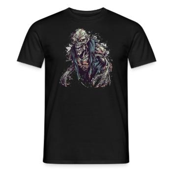 Monster Monster Demon Devil Vampire Guhl Zombie - T-shirt homme - noir - Devant - AI Model Male 178 light (178cm)
