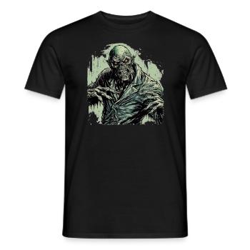 Monster Monster Demon Devil Vampire Guhl Zombie - T-shirt homme - noir - Devant - AI Model Male 178 light (178cm)