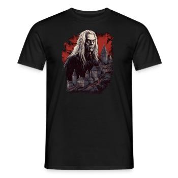 Monster Monster Demon Devil Vampire Guhl Zombie - T-shirt homme - noir - Devant - AI Model Male 178 light (178cm)