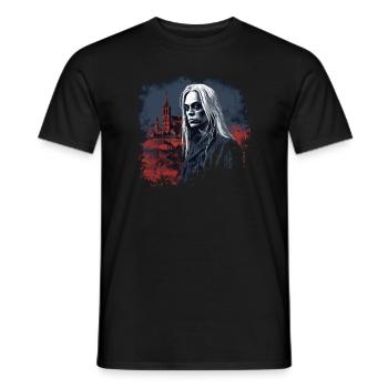 Monster Monster Demon Devil Vampire Guhl Zombie - T-shirt homme - noir - Devant - AI Model Male 178 light (178cm)