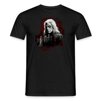 Monster Monster Demon Devil Vampire Guhl Zombie - Men's T-Shirt - black - Front - AI Model Male 178 light (178cm)