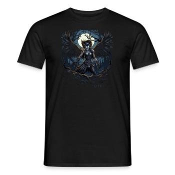 Monster Monster Demon Devil Vampire Guhl Zombie - T-shirt homme - noir - Devant - AI Model Male 178 light (178cm)