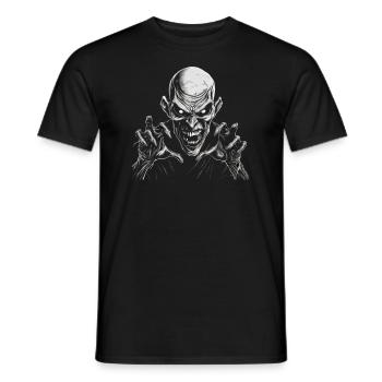 Monster Monster Demon Devil Vampire Guhl Zombie - T-shirt homme - noir - Devant - AI Model Male 178 light (178cm)