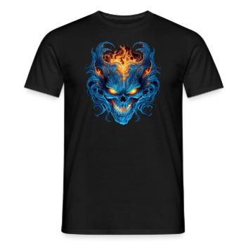 Monster Ungeheuer Dämon Teufel Vampir Guhl Zombie - Männer T-Shirt - Schwarz - Vorne - AI Model Male 178 light (178cm)