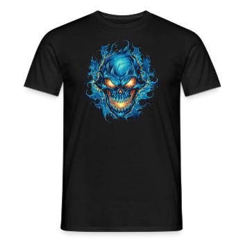 Monster Monster Demon Devil Vampire Guhl Zombie - Men's T-Shirt - black - Front - AI Model Male 178 light (178cm)