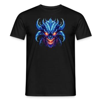 Monster Monster Demon Devil Vampire Guhl Zombie - Men's T-Shirt - black - Front - AI Model Male 178 light (178cm)