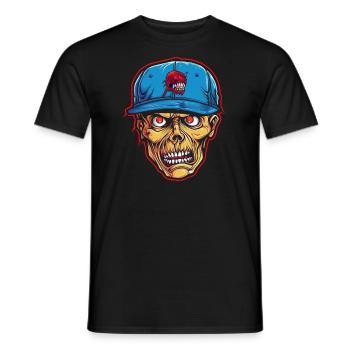 Monster Monster Demon Devil Vampire Guhl Zombie - Men's T-Shirt - black - Front - AI Model Male 178 light (178cm)