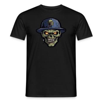 Monster Monster Demon Devil Vampire Guhl Zombie - Men's T-Shirt - black - Front - AI Model Male 178 light (178cm)