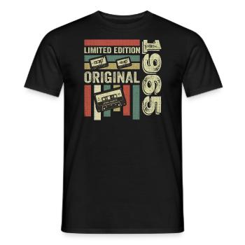 Vintage 1965 - Retro Birthday Quote 1965 - Men's T-Shirt - black - Front - AI Model Male 178 light (178cm)