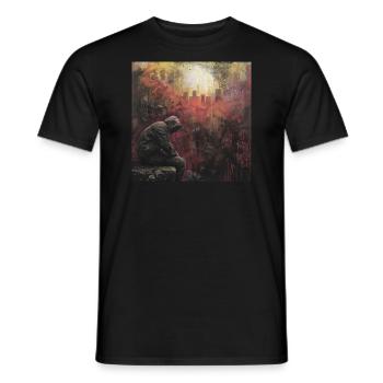 In the Ghetto - Männer T-Shirt - Schwarz - Vorne - AI Model Male 178 light (178cm)