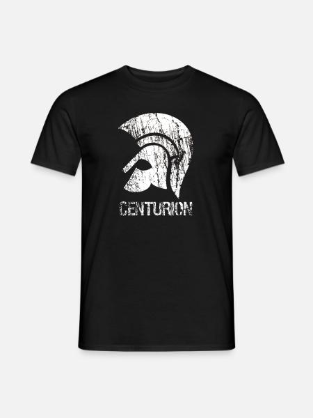 Roman Centurion - Männer T-Shirt - Schwarz