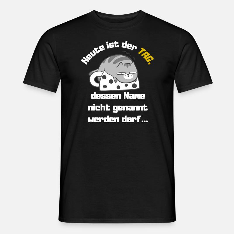 Fun Design - Geschenkidee - Männer T-Shirt - Schwarz