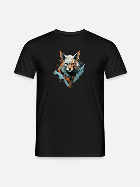 Fox whispers elegance - Men's T-Shirt - black