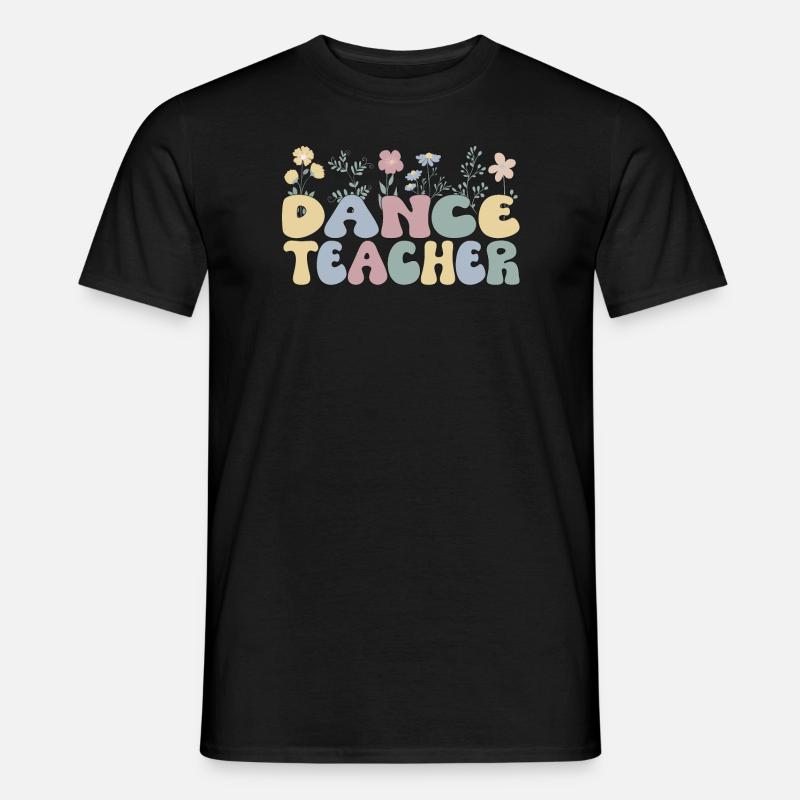 Reconnaissance de professeur de danse Cours de danse - T-shirt homme - noir