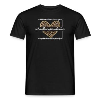 Verwaltungsassistentin Verwaltung-Assistentin - Männer T-Shirt - Schwarz - Vorne - AI Model Male 178 light (178cm)