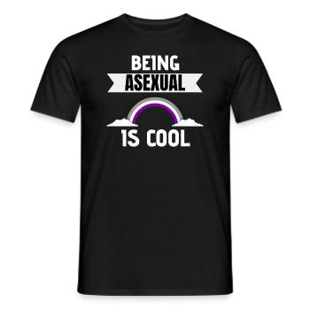 Ace Pride Mois LGBT Cadeau Drôle Asexuel - T-shirt homme - noir - Devant - AI Model Male 178 light (178cm)