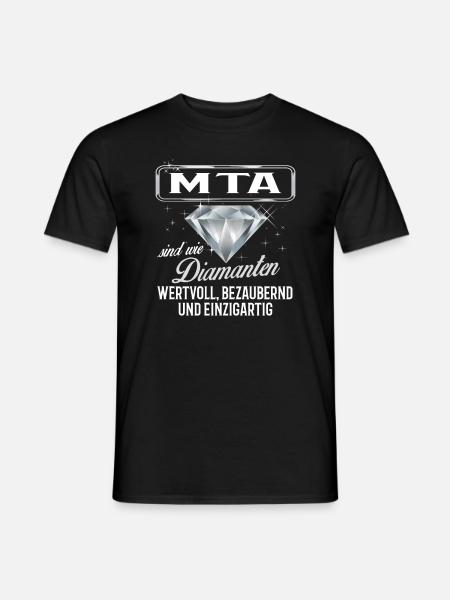 MTA - DM - Männer T-Shirt - Schwarz