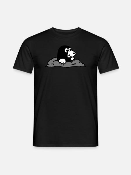 Mole - Men's T-Shirt - black