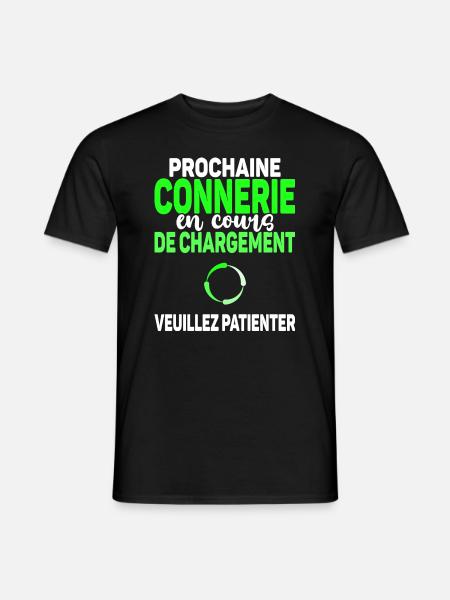 Connerie En Cours Noël Cadeau Humour Ado Enfant - T-shirt homme - noir