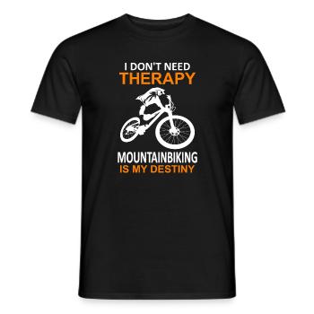 VTTistes VTT VTT - T-shirt homme - noir - Devant - AI Model Male 178 light (178cm)