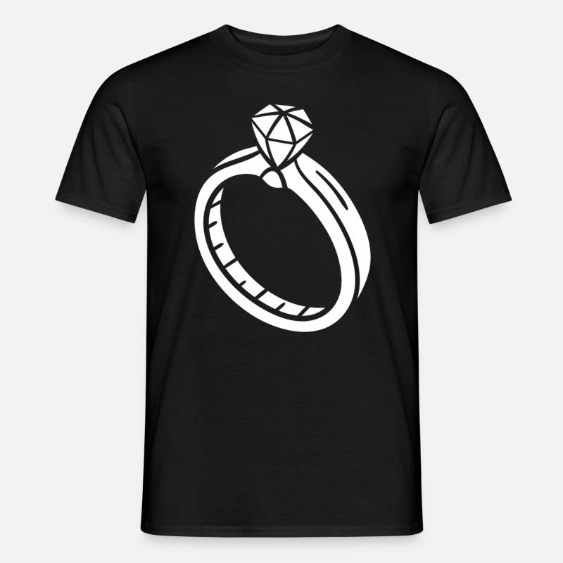Hochzeit - Männer T-Shirt - Schwarz