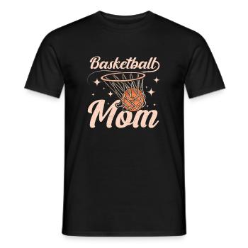 Basketball Maman Maman Maman - T-shirt homme - noir - Devant - AI Model Male 178 light (178cm)