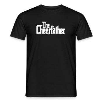 Le cadeau de chemise CheerFather Fête des pères - T-shirt homme - noir - Devant - AI Model Male 178 light (178cm)