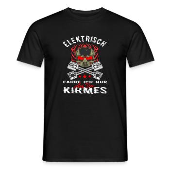 Je ne conduis électriquement que dans la foire de la visseuse - T-shirt homme - noir - Devant - AI Model Male 178 light (178cm)