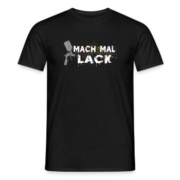 Fahrzeuglackierer Meister Auto Lackiererei - Männer T-Shirt - Schwarz - Vorne - AI Model Male 178 light (178cm)