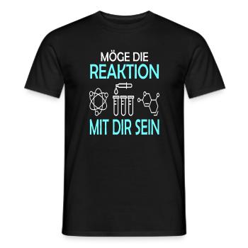 Chemielaborant Chemiker MTLA Chemielabor - Männer T-Shirt - Schwarz - Vorne - AI Model Male 178 light (178cm)