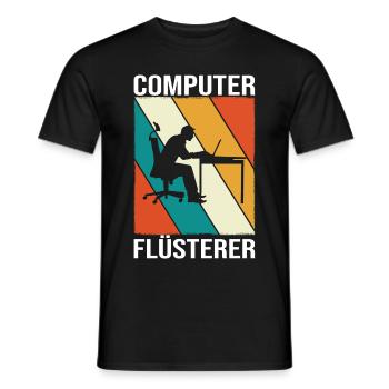 Programmierer Informatiker Informatik - Männer T-Shirt - Schwarz - Vorne - AI Model Male 178 light (178cm)