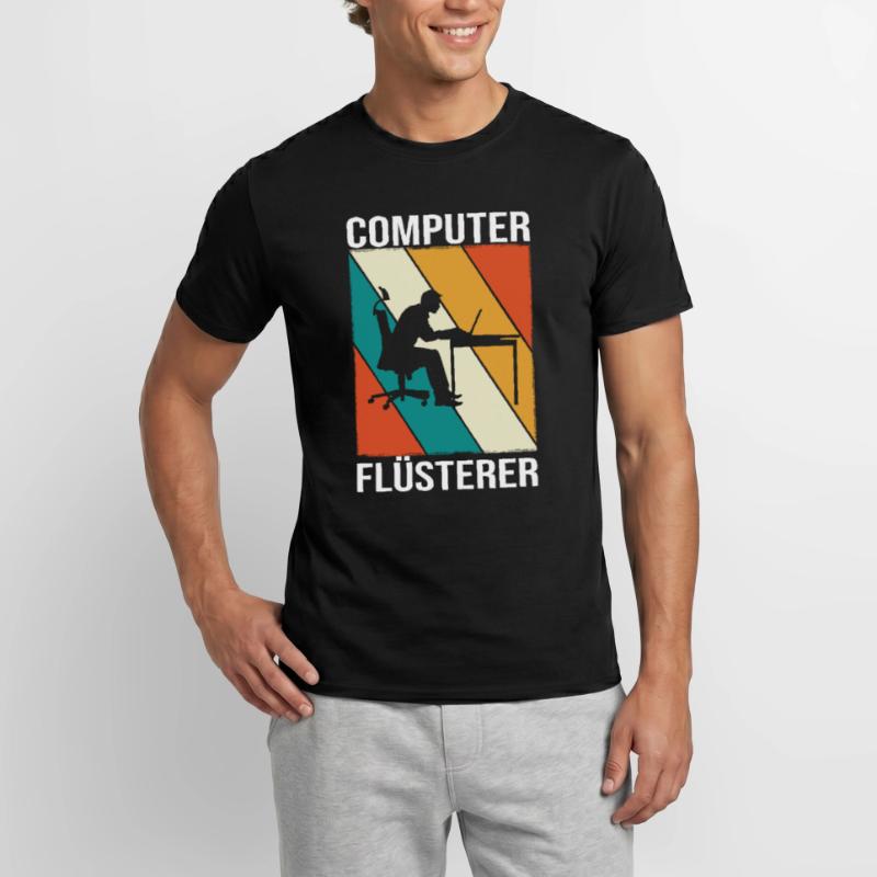 Programmierer Informatiker Informatik Männer T-Shirt