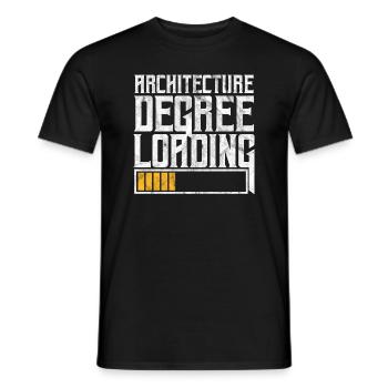 Architecte - T-shirt homme - noir - Devant - AI Model Male 178 light (178cm)