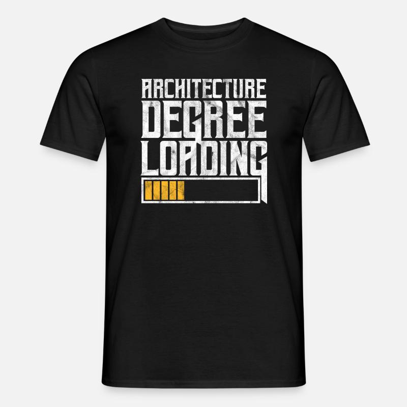 Architekt - Männer T-Shirt - Schwarz