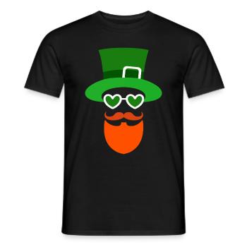 Happy St Patricks Day Irland - Männer T-Shirt - Schwarz - Vorne - AI Model Male 178 light (178cm)