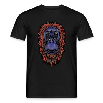 Butler par Jon Ball - T-shirt homme - noir - Devant - AI Model Male 178 light (178cm)