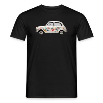 Oldtimer - Männer T-Shirt - Schwarz - Vorne - AI Model Male 178 light (178cm)