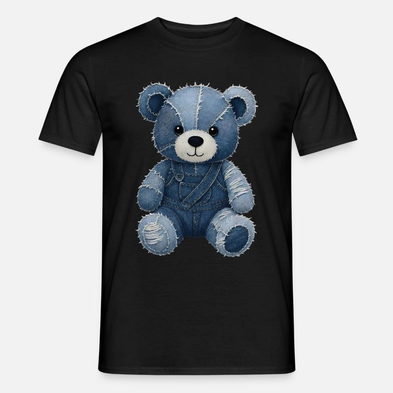 Jeans Teddy - Männer T-Shirt - Schwarz